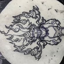 Meu projeto do curso: Introdução à tatuagem. Un progetto di Illustrazione tradizionale, Design di tatuaggi e Illustrazione botanica di mateuscostacamargo_1 - 12.05.2023