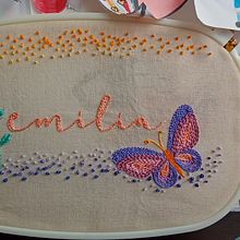 Mi proyecto del curso: Técnicas básicas para bordar letras. Embroider, and Textile Design project by Erin Rodríguez Castro - 05.13.2023