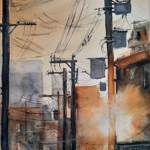 My project for course: Expressive Watercolor Painting: Create Compelling Illustrations. Un proyecto de Bellas Artes y Pintura de Anna Uderzo - 13.05.2023