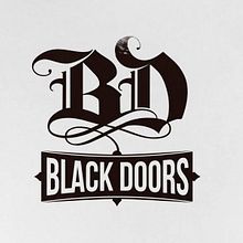 Black Doors - Logo design and animation for a tattoo studio. Motion Graphics, T, and pograph project by Martín Aquino - 10.25.2021
