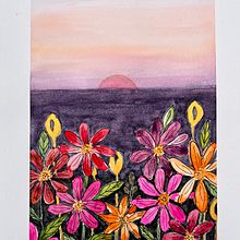 My project for course: Creation of Color Palettes with Watercolor Ein Projekt aus dem Bereich Traditionelle Illustration, Bildende Künste, Malerei, Aquarellmalerei und Farbenlehre von Helen Calderon - 05.10.2022