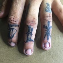 Mi proyecto del curso: Tatuaje a mano alzada de letras cursivas. Lettering, and Tattoo Design project by Ana Reyes - 05.13.2023