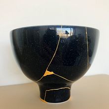 Mon projet du cours : Initiation à l'art du kintsugi : réparez vos poteries avec de l'or. Arts, Crafts, Fine Arts, Ceramics, and DIY project by colonna.alice - 05.14.2023