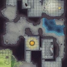 Battle Maps (Glazed). Traditional illustration, Design, and Digital Drawing project by Liath - 05.14.2023