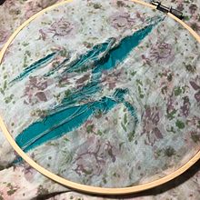 Mi proyecto del curso: Bordado: reparación de prendas. Un proyecto de Bordado, Costura, DIY, Upc, cling y Diseño textil de chikiza - 14.05.2023