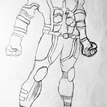 cyclops Comics Character. Traditional illustration, and Pencil Drawing project by vinit pandey - 05.15.2023