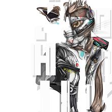 CATPUNK. Un proyecto de Ilustración digital de FRANCISCO AGUIRRE ARAGONÉS - 15.05.2023