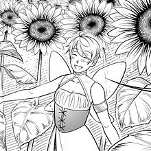 Onyrium (Manga) - Guion de Arnau Rafiki Ein Projekt aus dem Bereich Traditionelle Illustration, Bildende Künste, Comic, Kreativität, Zeichnung, Digitale Illustration, Artistische Zeichnung, Digitale Zeichnung, Editorial Illustration, Erzählung und Manga von Gris Medina - 15.05.2023