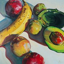 Mój projekt z kursu: Techniki współczesnego malarstwa olejnego . Seni Rupa, Lukisan, Lukisan Min, Dan ak proyek oleh Olga Kozyra - 05.25.2023