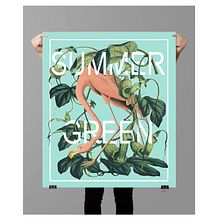 Summer Green. Graphic Design project by Emilie Papin - 05.15.2023
