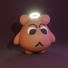 Creación de personajes kawaii en 3D con Blender Ein Projekt aus dem Bereich Traditionelle Illustration, Design von Figuren, Digitale Illustration, 3-D-Modellierung und Manga von Ricardo González - 13.05.2023