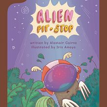 Alien Pit Stop by Osmo. Projekt z dziedziny Trad, c i jna ilustracja użytkownika Iris Amaya - 16.05.2023