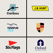 Proposed Redesigns for Problematic Logos. Logo Design project by Austin Franke - 05.16.2023
