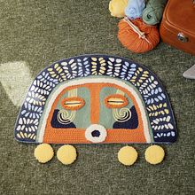 Hombre-Jaguar - Museo del Oro de Bogotá. Punch Needle, and Traditional illustration project by Lady Quintero - 04.05.2022
