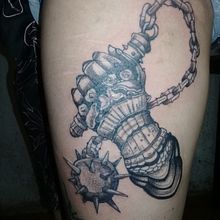 Mi proyecto del curso: Técnicas de tatuaje blackwork con línea fina . % Brian Sarubbi tarafından hazırlanan Dövme Tasarımı projesi - 05.11.2023