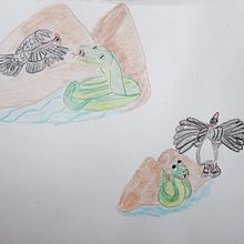 Mi proyecto del curso: Diario de dibujo: crea personajes fantásticos. Un proyecto de Diseño de personajes, Bocetado, Dibujo a lápiz, Dibujo y Sketchbook de Laura Chávez Doria - 17.05.2023