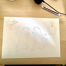 My project for course: Dynamic Animal Illustration for Children’s Stories. Een project van Ontwerp van personages, Tekening met potlood,  Tekening y Kinderillustratie van marionlaine - 17.05.2023