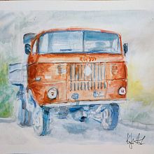 My project for course: Artistic Portrait with Watercolors. Fine Arts, Painting, and Watercolor Painting project by Zsolt Kutyik - 05.17.2023