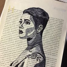 Desenho com caneta. Un progetto di Design di tatuaggi e Disegno di Manuele F Barcellos - 17.05.2023