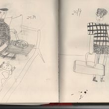 My project for course: Daily Sketchbook Drawing: Develop Your Artist’s Eye. Un proyecto de Ilustración tradicional, Bocetado, Creatividad, Dibujo y Sketchbook de Renato Poulicer - 18.05.2023