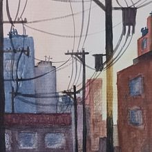 segundo ejercicio. Un progetto di Pittura ad acquerello di Enrique Ruiz - 18.05.2023