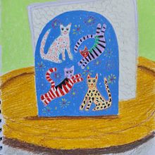 Mi proyecto del curso: Dibujo creativo con pasteles al óleo Ein Projekt aus dem Bereich Traditionelle Illustration, Bildende Künste, Bleistiftzeichnung und Zeichnung von Sandra Martinez - 18.05.2023