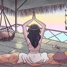 Mi proyecto del curso: Ilustración digital evocadora con Procreate. Traditional illustration, Digital Illustration, Digital Drawing, Sketchbook, and Narrative project by Lidia Fueris Alarcón - 05.19.2023