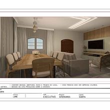 Meu Trabalho para o curso de Design de Interiores. Un proyecto de Arquitectura, Arquitectura interior y Diseño de interiores de Grazi Machado - 15.05.2023