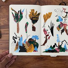 My project for course: Illustration Techniques to Unlock your Creativity. Projekt z dziedziny Design, Trad, c, jna ilustracja,  Sztuki piękne,  Malarstwo, Kreat, wność, Kreat, wne zabaw, z dziećmi i Sketchbook użytkownika ANDREA RUIZ CARVAJAL - 20.05.2023