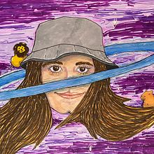 Autorretrato. Traditional illustration project by Sofía Bravo - 05.20.2023