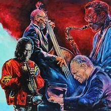 Fusion - a series of jazz portraits. Un progetto di Pittura e Belle arti di Sanja - 20.05.2023