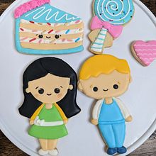 Mi proyecto del curso: Decoración de galletas con royal icing para principiantes. Design, and DIY project by elenvm1 - 05.20.2023