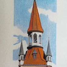 Mi proyecto del curso: Dibujo arquitectónico con realismo, riqueza y detalle. Architecture, Sketching, Drawing, Realistic Drawing, and Architectural Illustration project by clapacegu - 05.20.2023