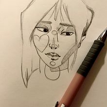 Mi proyecto del curso: Sketchbook de retrato: explora el rostro humano. Un projet de Esquisse , Dessin, Dessin de portrait, Dessin artistique , et Carnet de croquis de vjy4s5yrw4 - 20.05.2023