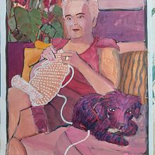 Mi proyecto del curso: Retrato artístico al óleo sobre papel. Un progetto di Belle arti, Pittura e Pittura ad olio di Guido Maria Vitale - 21.05.2023