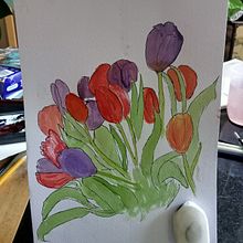 My project for course: Illustrating Nature with Watercolor and Pen. Fine Arts, Painting, Drawing, Watercolor Painting, Botanical Illustration, and Traditional illustration project by sdeverick - 05.20.2023