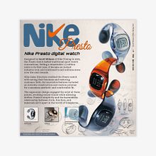 Nike Presto Watch by Scott Wilson poster. Design, Design de cartaz, e Design gráfico projeto de Jose Manuel Bernal Peinado - 20.05.2023