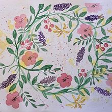 Meu projeto do curso: Aquarela floral: conecte-se com a natureza. Traditional illustration, Painting, Watercolor Painting, and Botanical Illustration project by Christina Bravo - 05.20.2023