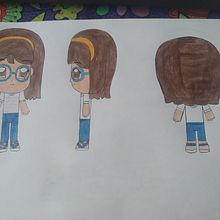 Mi proyecto del curso: Dibujo de personajes manga desde cero. Traditional illustration, Character Design, Comic, Pencil Drawing, Drawing, and Manga project by Beatriz Hernández Rodríguez - 05.21.2023