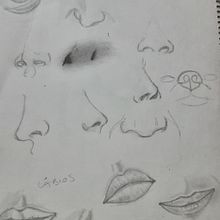 Meu projeto do curso: Caderno de retratos: explore o rosto humano. Un progetto di Bozzetti, Disegno, Disegno di ritratti, Disegno artistico e Sketchbook di Maria Souza - 21.05.2023