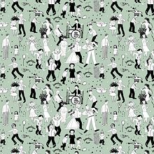 Mi proyecto del curso: Creación y comercialización de patterns vectoriales. Un progetto di Illustrazione tradizionale, Pattern design, Fashion design, Stampa e Business di Lucía Granados - 05.05.2023