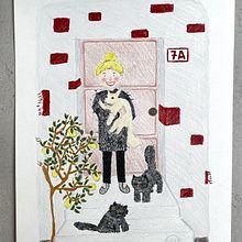 Il mio progetto del corso: Illustrazione giocosa con acquerello e matite colorate. Traditional illustration, Painting, Watercolor Painting, Portrait Drawing, and Colored Pencil Drawing project by stefaniabernasconi81 - 05.18.2023