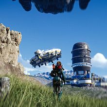 CINEMATIC UNREAL ENGINE 5 BY Oscar creativo . Een project van  Ontwerp, Programmeren, Traditionele illustratie,  Reclame, 3D, 3D-animatie,  3D-modellering, 3D-karakterontwerp,  3D-ontwerp,  3D-belettering, Motion Graphics, Animatie, Videogames, Film, video en televisie,  Videobewerking, Grafisch ontwerp, Digitale tekening, Rigging,  Concept art y Videogame-ontwerp van Oscar Creativo - 22.05.2023