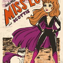 My project for course: Lowbrow Illustration: Go Back to the Past in Style. Traditional illustration, Screen Printing & Ink Illustration project by morgancbryson - 05.17.2023
