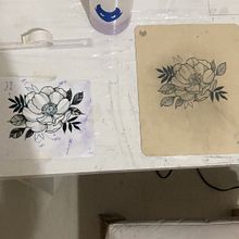 Meu projeto do curso: Tatuagem para principiantes. Tattoo Design project by Ana Luiza Alves - 05.22.2023