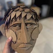 Mi proyecto del curso: Esculturas de cartón para principiantes. Projekt z dziedziny Projektowanie postaci, Craft,  Sztuki piękne i Rzeźba użytkownika Silvia torres - 23.05.2023