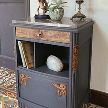 Mijn project van de cursus: Inleiding tot chalk paint . Seni, Kerajinan, Desain, Pembuatan Furnitur, Desain Interior, Lukisan, DIY, Upcycling, Lukisan Dekoratif, Restorasi, Dan Daur Ulang Furnitur proyek oleh Michelle Nocon - 05.23.2023