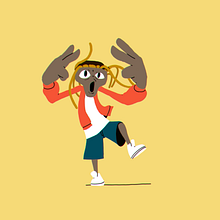 Lil Wayne - Mama Mia. Un progetto di Animazione, Character design, Animazione di personaggi e Disegno digitale di Guilherme Jorge Porto - 23.05.2023
