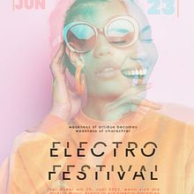 Mon projet du cours : Conception d’affiches pour événements musicaux. Projekt z dziedziny Design,  Manager art, st, czn, Projektowanie graficzne i  Projektowanie plakatów użytkownika destinysamamb - 23.05.2023