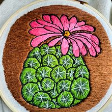 Mi proyecto del curso: Introducción al bordado botánico. Een project van Borduurwerk y Textielontwerp van yaridma_or - 23.05.2023